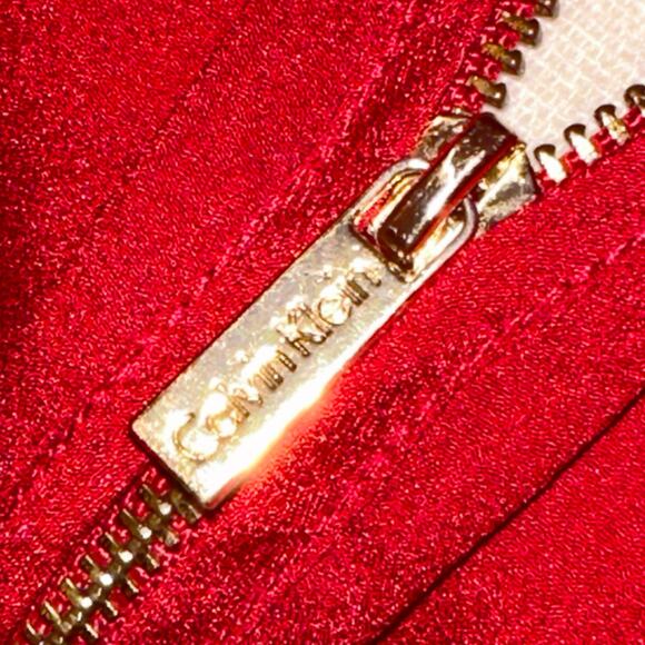 Calvin Klein Red Blouse - Picture 3 of 7